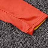 25/26 Brazil Orange Half Pull Tracksuit #B25119 (半拉链)