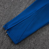 25/26 BAR Light Blue Inkjet Half Pull Tracksuit# B25135 (半拉链)