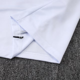 25/26 ACM White Half Pull Tracksuit #B25145 (半拉链)