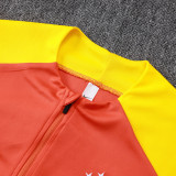 25/26 Brazil Orange Half Pull Tracksuit #B25119 (半拉链)