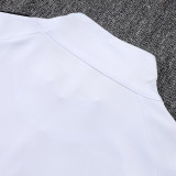 25/26 ACM White Half Pull Tracksuit #B25145 (半拉链)