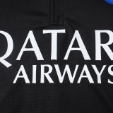 25/26 PSG Black(T90 Edition) Inkjet Half Pull Tracksuit#B25122 (半拉链)