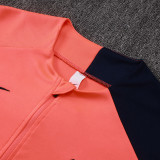 25/26 BAR Fluorescent Orange Half Pull Tracksuit# B25136 (半拉链)