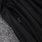 25/26 LIV Black Kids Half Pull Tracksuit #E25219 (半拉链)