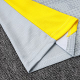 25/26 Dortmund Light Gray Inkjet Half Pull Tracksuit#B25142  (半拉链)