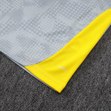 25/26 Dortmund Light Gray Inkjet Half Pull Tracksuit#B25142  (半拉链)