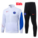 25/26 PSG White Kids Jacket Tracksuit #E25214
