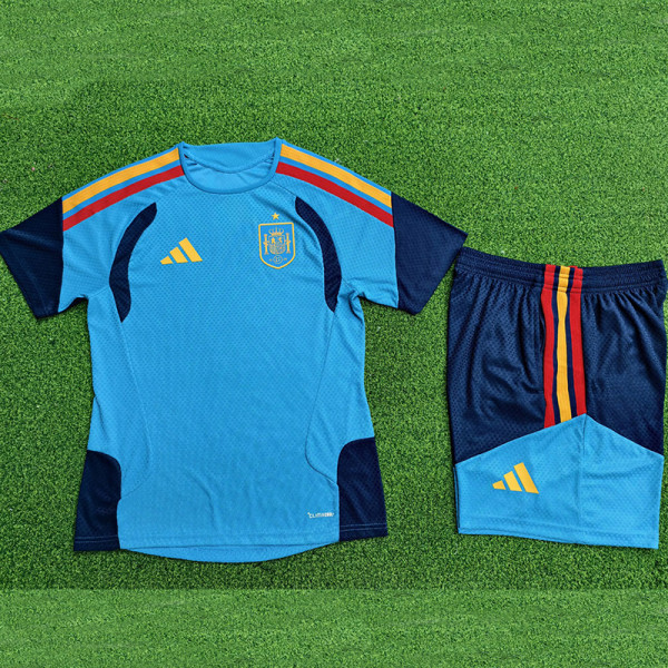 26/27 Spain Lake Blue Player Version Training Short Suit(成人球员版)