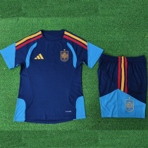26/27 Spain Royal Blue Player Version Training Short Suit(成人球员版)