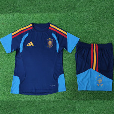 26/27 Spain Royal Blue Player Version Training Short Suit(成人球员版)