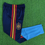 26/27 Spain Royal Blue Training Long Pants (Have Pocket)