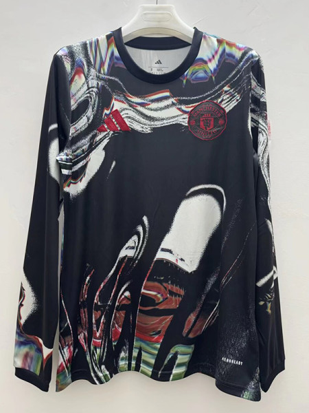 25/26 Man Utd Year of the Horse Special Edition Long Sleeve Fans Soccer Jersey