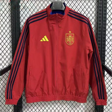 26/27 Spain Red Double-Sided windbreaker