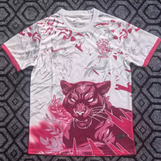 26/27 Brazil Cheetah Special Edition Pink Fans Soccer Jersey