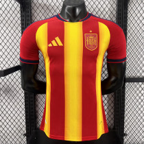26/27 Spain Special Edition Red& Yellow Player Version Soccer Jersey