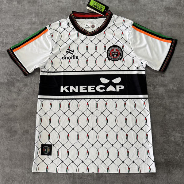 25/26 Bohemian Special Edition White Fans Soccer Jersey