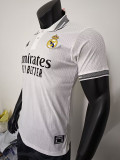 26/27 RMA White Player Version Polo Shirts