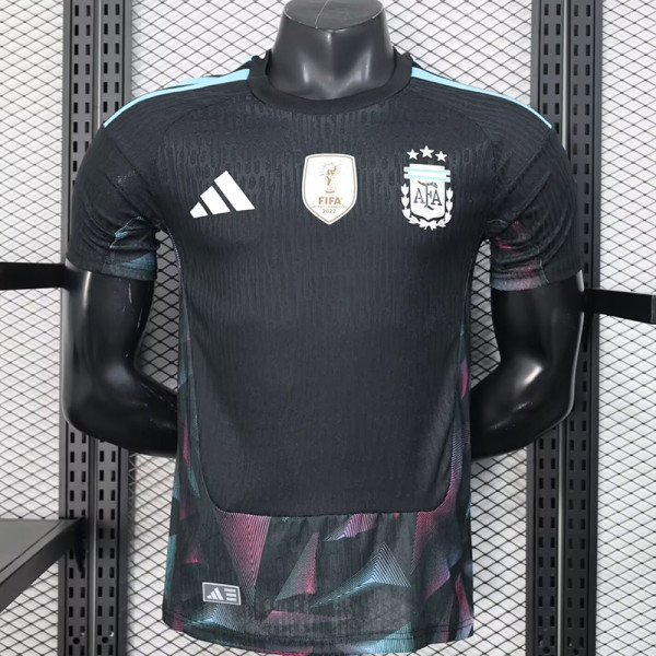 26/27 Argentina Ｇoalkeeper Black Player Version Soccer Jersey