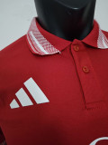 26/27 Man Utd Red Player Version Polo Shirts