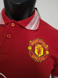 26/27 Man Utd Red Player Version Polo Shirts