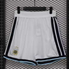 26/27 Argentina White Player Version Shorts Pants