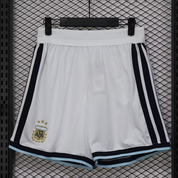 26/27 Argentina White Player Version Shorts Pants