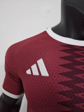 2026 Qatar Home Player Version Soccer Jersey