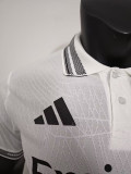 26/27 RMA White Player Version Polo Shirts