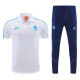 25/26 Marseille White polo shirts pants suit