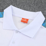 25/26 Marseille White polo shirts pants suit