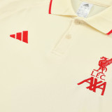 25/26 LIV Light Yellow polo shirts pants suit