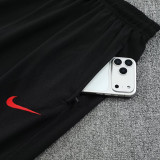 25/26 PSG Black polo shirts pants suit(翻领)