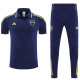 25/26 Boca Juniors Royal Blue polo shirts pants suit