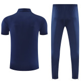 25/26 PSG Royal Blue polo shirts pants suit
