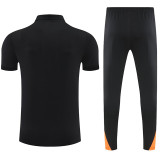 25/26 INT Black polo shirts pants suit