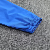 25/26 Colombia Royal Blue Hooded Windbreaker Tracksuit