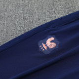 25/26 France Royal Blue polo shirts pants suit