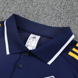 25/26 Boca Juniors Royal Blue polo shirts pants suit