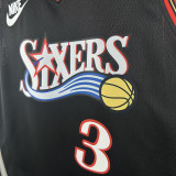 25/26 76ERS IVE RSON  # 3 Black Top Quality Hot Pressing Retro NBA Jersey