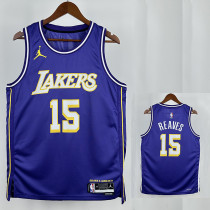 25/26 LAKERS REAVES #15 Limited Flying Man Top Quality Hot Pressing NBA Jersey