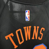 25/26 KNICKS TOWNS #32 Black Limited  Edition Top Quality Hot Pressing NBA Jersey