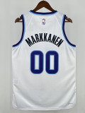 25/26 JAZZ MARKKANEN #00 White Top Quality Hot Pressing NBA Jersey