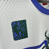 25/26 Bucks White MN Retro Edition Short Shirts