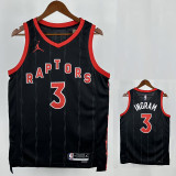 25/26 Raptors INGRAM # 3 Black Flying Man Limited Edition Top Quality Hot Pressing NBA Jersey