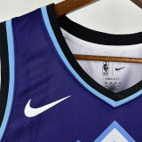 25/26 JAZZ MARKKANEN #23 Purple Top Quality Hot Pressing NBA Jersey