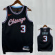 25/26 BULLS GIDDEY # 3 Black City Edition Top Quality Hot Pressing NBA Jersey
