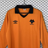 1980/1981 Wolves Home Long Sleeve Retro Soccer Jersey
