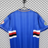 2000/2001 Sampdoria Home Retro Soccer Jersey
