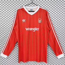 1982/1984 Nottingham Home Long Sleeve Retro Soccer Jersey
