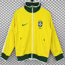 2010/2011 Brazil Yellow Retro  Windbreaker